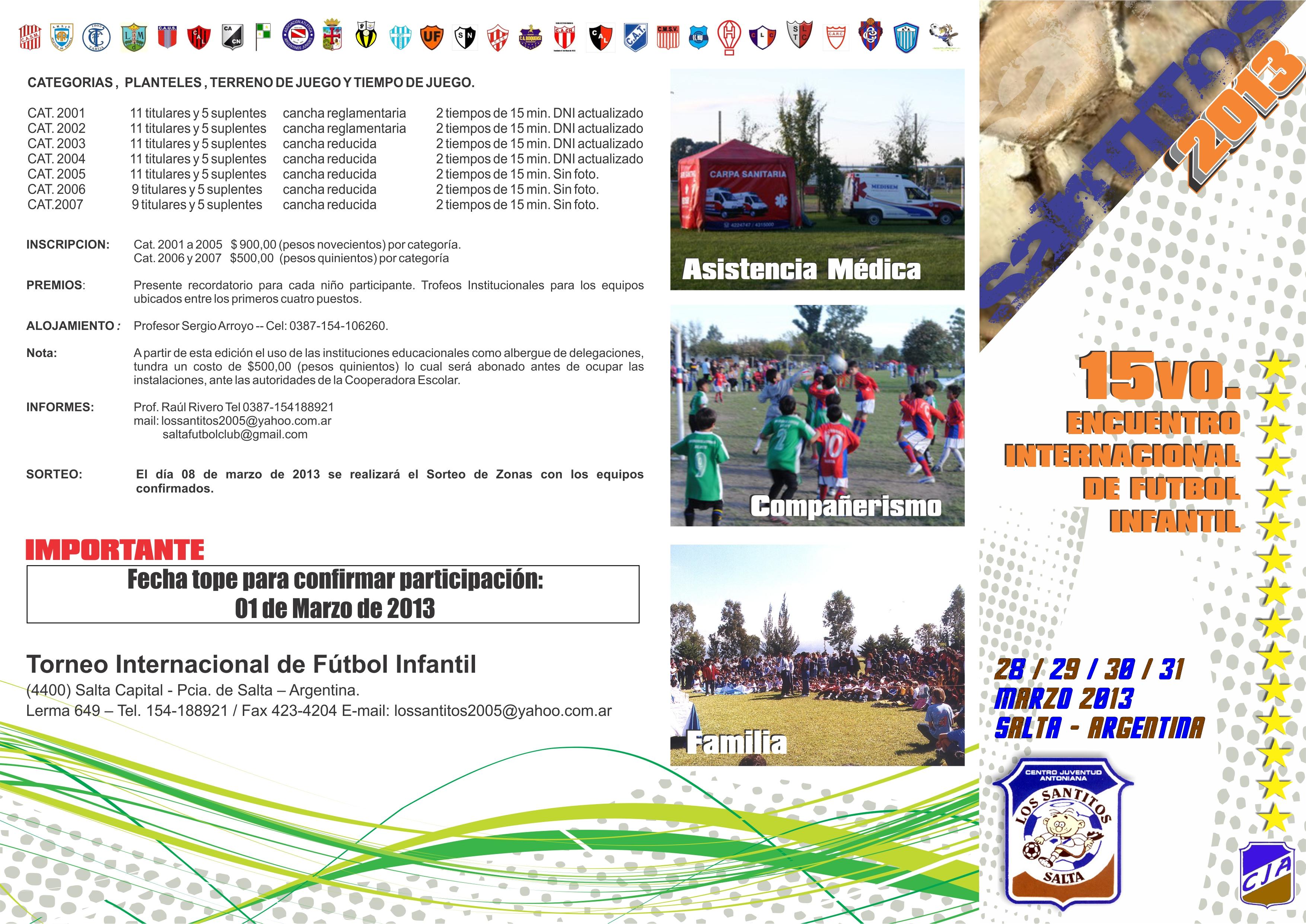logo de Torneo Internacional De Futbol Infantil Los Santitos 2013