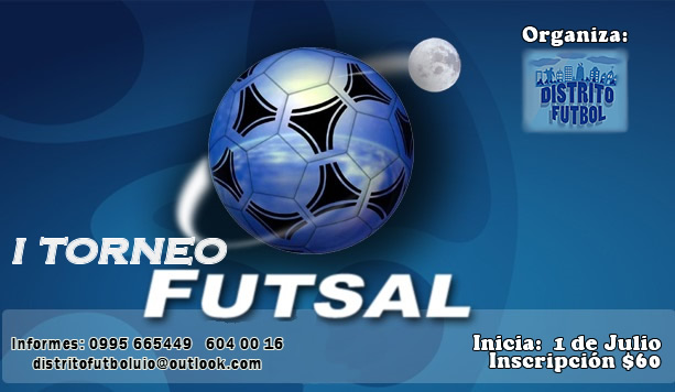 Futbol 1 Torneo Futsal
