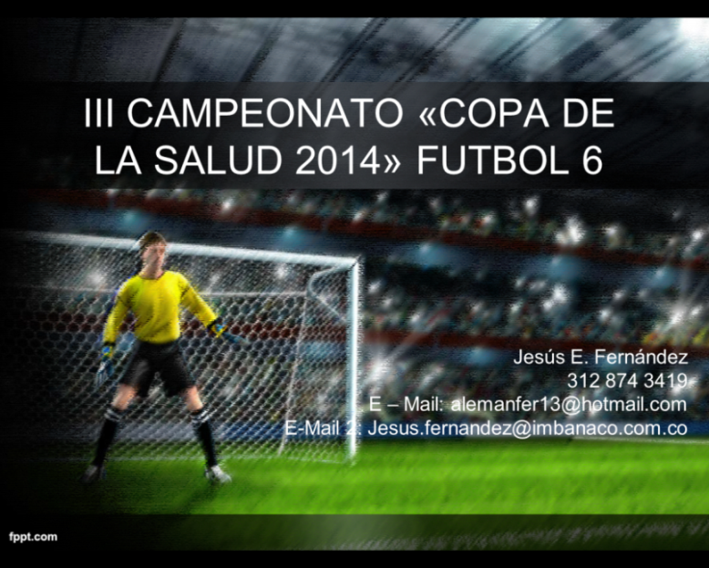 logo de Iii Campeonato  La Copa De La Salud 2014  Fútbol 6