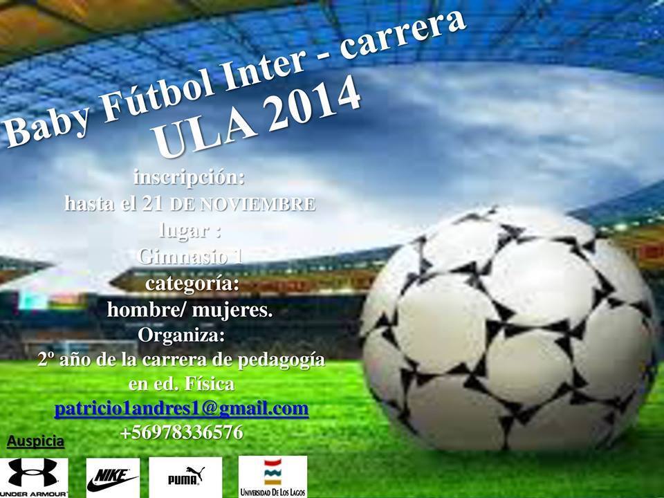 logo de Campeonato Baby Futbol Ula Varones 2014