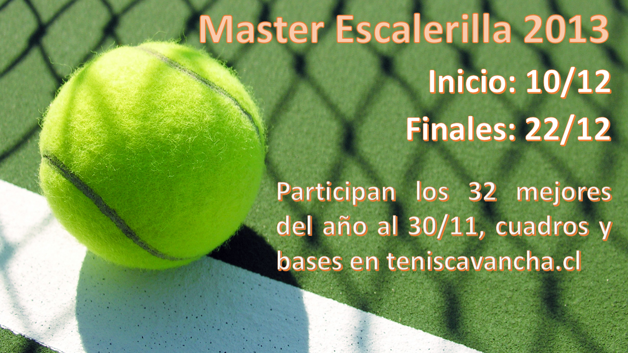 logo de Master Escalerilla 2013