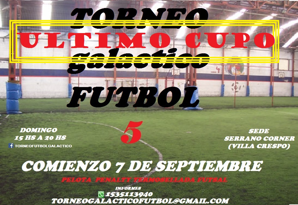 logo de Torneo Galactico Futbol 5